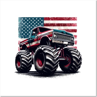 Monster Truck Posters and Art